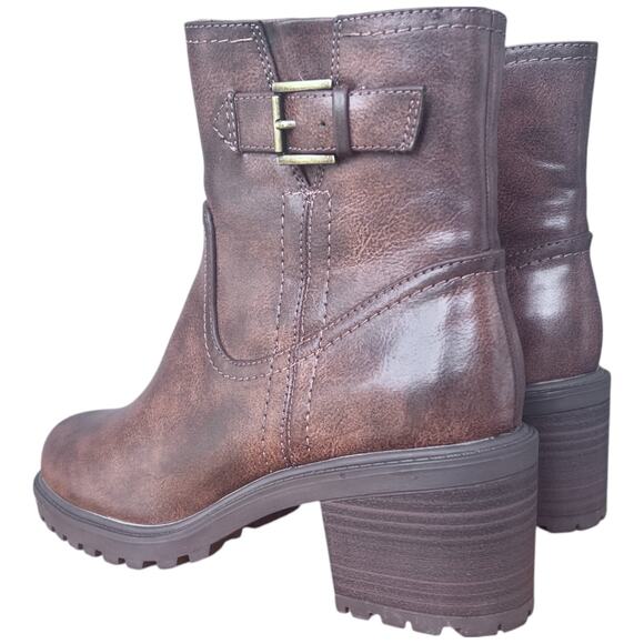 Brown Leather Ankle Boots - Picture 9 of 13